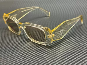 PRADA PR 17WSF 19X30N Transparent Champagne Silver Women's 51 mm Sunglasses - Picture 1 of 5