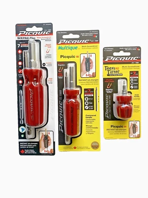 PICQUIC Family Pack - SixPac Plus, Multique and Teeny Turner - "Bright Red" - Image 1 of 4