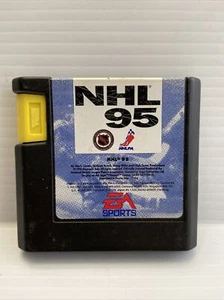 NHL 95 Sega Genesis Vintage Video Game - Picture 1 of 3
