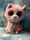 Ty Beanie Boos 6? Amaya The Cat W/Ht (Claire?S Exclusive) 2019