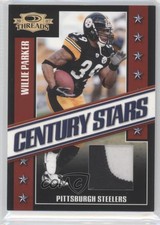 2007 Donruss Threads Century Stars Materials Prime /25 Willie Parker #CS-9