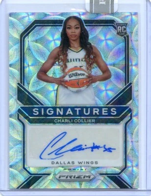 2021 Panini WNBA Prizm CHARLI COLLIER RC Rookie Premium Box Set Prizm SP #8/10 - Image 1 of 2