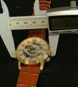 Stuhrling Original Automatik 20 Jewels CAL.ST-90050 Aufzugsuhr - Bild 1 von 4