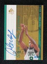 1999-00 SP Authentic Sign of the Times Gold /25 Antoine Walker #AW Auto