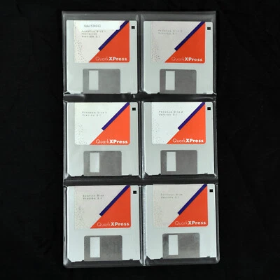 Quark Xpress 3.1 Floppy 3.5 Diskette Software Set for Mac OS or Windows - Image 1 of 4