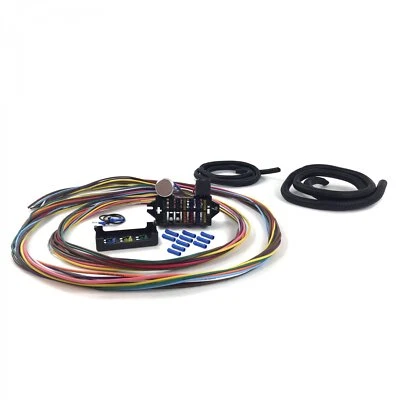 Ultimate 12 Fuse 12v Conversion Wire Harness  39 1939 Ford Sedan  - Standard rat - Изображение 1 из 4