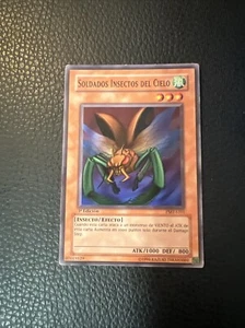 Soldados Insectos Del Cielo - PMT-S101 G1 1st Ed. Spanish LP - YuGiOh! - Picture 1 of 2