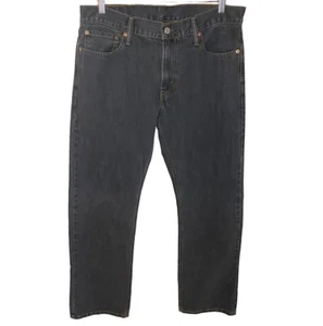 Levi’s 514 Men’s Denim Jeans Slim Straight Leg Medium Wash Black Size 34x32 - Picture 1 of 11