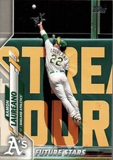 2020 Topps # 179 Ramon Laureano Oakland Athletics