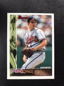 1995 BOWMAN # 406 GREG MADDUX - ATLANTA BRAVES - NM - Picture 1 of 2