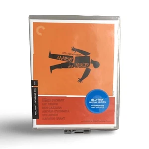 Criterion Collection ANATOMY OF A MURDER Blu-ray Brand New Sealed - Imagen 1 de 2
