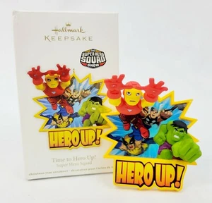 Hallmark Andenken Ornament - Time to Hero Up! (2011) - Super Hero Squad - EUC - Bild 1 von 5