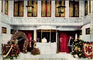 Los Angeles California College Theater Ticketschalter & Eingang 1911 Postkarte - Bild 1 von 2