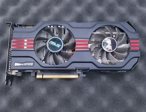 ASUS GeForce GTX 560 Ti DCII 1GB GAMING Video Graphics Card DVI Mini HDMI - Picture 1 of 7
