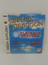 Panzer Dragoon (Demo Disc) (Sega Saturn) PLAYABLE PREVIEW w/ sleeve