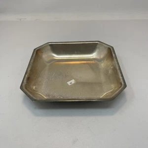 Square Silverplated Serving Dish with Handles - 7.125" - Picture 1 of 2