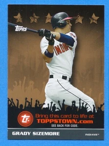 2009 Topps Town Gold #TTT3 Grady Sizemore Indians - Picture 1 of 1