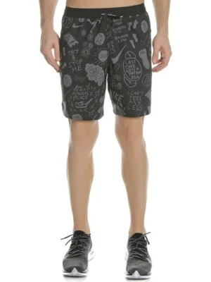 MENS M MEDIUM NIKE RUNNING SHORTS 7in 2in1 AIR NATHAN BELL BLACK GREY AT7807 4 - Image 1 of 4