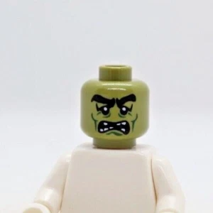 HEAD -Open Mouth Teeth Frankenstein Monster Fighters LEGO® Minifigure Part - Picture 1 of 1