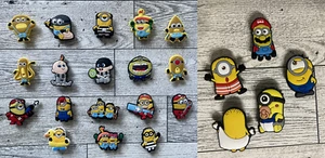 Lot of 23 Minions Charms compatible with crocs. - Picture 1 of 1