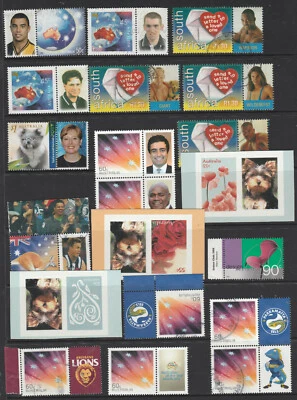 Aust. Personalised pairs etc 2 pages VFU/CTO  L%$K Box C 15 - image 1 of 2