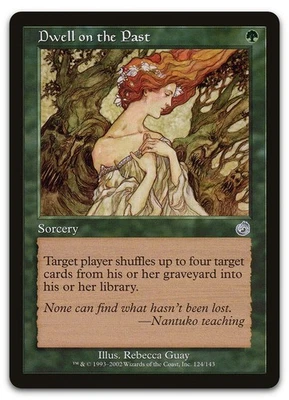 Dwell on the Past #124 (LP) Torment TOR Magic MTG - Image 1 of 2