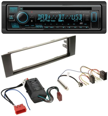 Kenwood Bluetooth DAB CD MP3 USB Autoradio für Audi A3 8P 03-06 Bose Aktivsystem - Bild 1 von 4