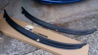 MAZDA Genuino Miata MX-5 90-05 LHD Limpiaparabrisas Capucha Ventilador Superior y Juego de Tapa OEM Foto 1 de 2