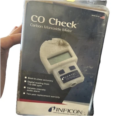 Inficon 715-202-G1 CO Check® Carbon Monoxide Meter Tested - Image 1 of 2