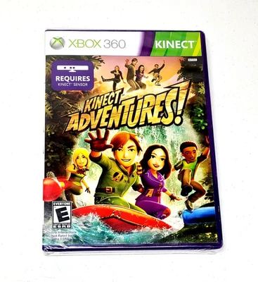 KINECT ADVENTURES (Microsoft Xbox 360, 2010) Video Game NEW FACTORY SEALED  - Image 1 of 4