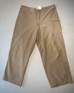 Columbia Women’s Capris Pants Size L Tan Drawstring Casual Outdoor Hiking - Picture 1 of 8
