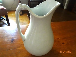 Antique J&G Meakin Ironstone Large Pitcher 12.5” , Made after 1890 - Picture 1 of 11