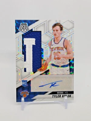 TYLER KOLEK 2024-25 Mosaic White RPA /25 Auto #RJA-KOL Rookie RC KNICKS HOT! - Image 1 of 2