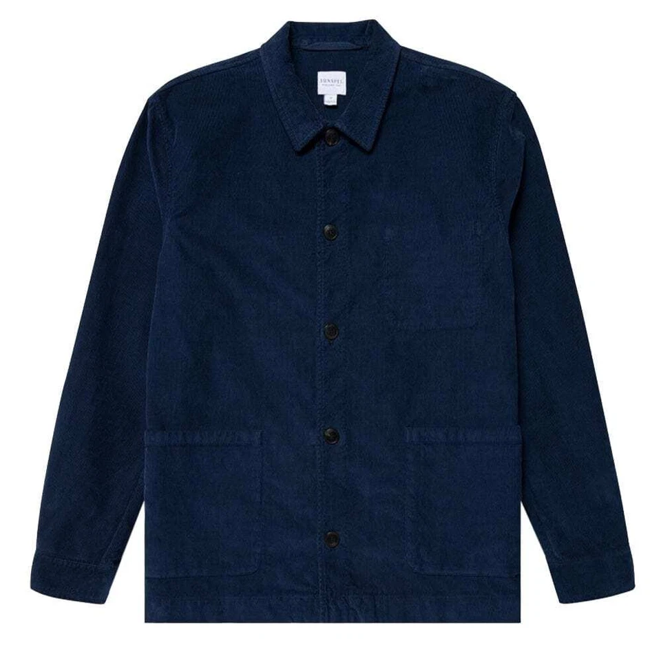 Sunspel Twin Pocket Jacket Ink Blue - Image 1 of 1