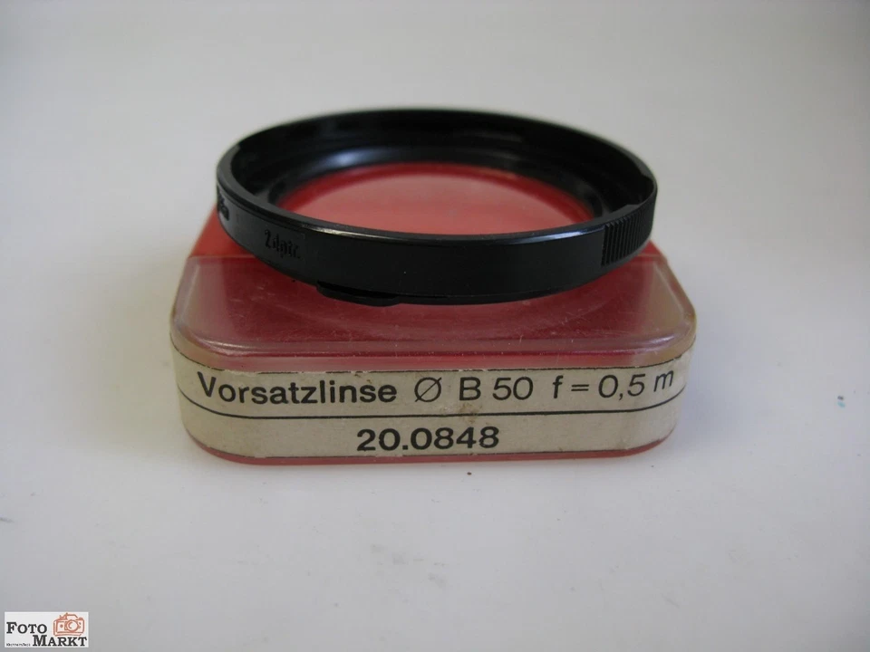 Zeiss Ikon Ancillary Lens B50 - 1 7/12ft for Icarex 35 Camera Lens Tessar 50 MM - Image 1 of 1