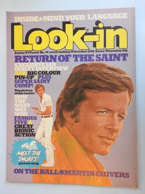 Look-in Magazine #44 - 28th Oct 1978  - Ian Ogilvy Saint How the West Was Won ++ - Image 1 of 3