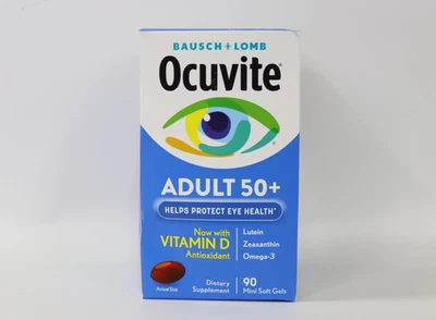 Ocuvite Adult 50 Plus Eye Vitamins and Minerals 90 Count, Exp: 11/30/2025 - Image 1 of 4