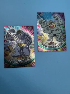 Pokemon/Pokémon Karte: Machoke & MachampTopps Chrome 2000 #67 #68 - Bild 1 von 7