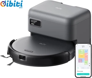 C10 Robot Aspirapolvere Con Stazione Di Aspirazione Automatica, Design Ultra Pia - Foto 1 di 12