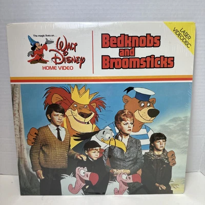 NEW Bedknobs And Broomsticks Laserdisc Walt Disney Home Video Sealed - Image 1 of 4