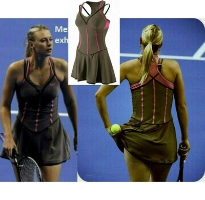 Nuevo con etiquetas Vestido Tenis Maria Sharapova Nike con Sujetador Falda Plisada M Mediano Foto 1 de 4