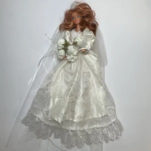 Barbie Mattel INC 1966 bambola indonesia vintage con abito da sposa bianco - Foto 1 di 9