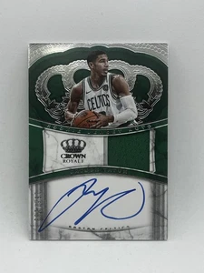 Jayson Tatum 2017-18 Panini Crown Royale Rookie Jersey Auto Card /199 RPA - Picture 1 of 2