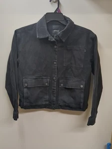 Atwyld Pursuit Garage Jacket XS Black Snap Button - Picture 1 of 10