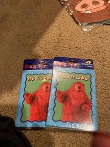 Disney Bär im großen blauen Haus Party Zubehör Dankesscheine 2 Packungen versiegelt - Bild 1 von 1