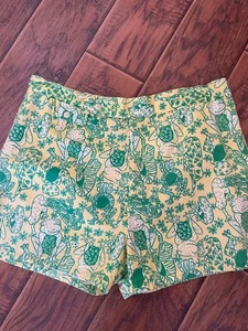 Vintage Lilly Pulitzer Palm Beach MEN'S STUFF men's swim shorts Large Frogs - Picture 1 of 4