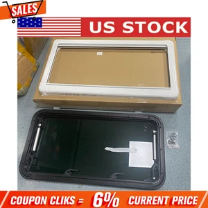 RV Caravan Motorhome Camper S7P Push-Out Window 900mm x 450mm 35.43" x 17.71" - Picture 1 of 18