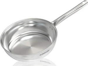 Sunhouse 18/10 8 Zoll Edelstahl Bratpfanne, ganz verkleidet ohne Beschichtungen Pfanne - Bild 1 von 12