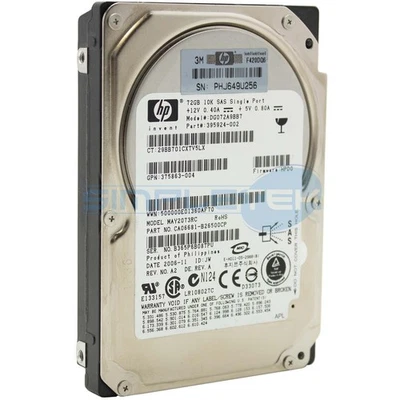 Hard Disk Hdd Sas 300Gb 2.5" Hard Drive 10000 10K Rpm Toshiba Mbf2300Rc - Image 1 of 2