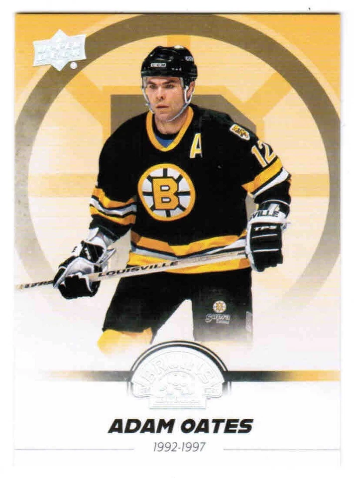 23/24 2023 BOSTON BRUINS CENTENNIAL ADAM OATES #35 BASE CENTURY /100 - Image 1 of 2